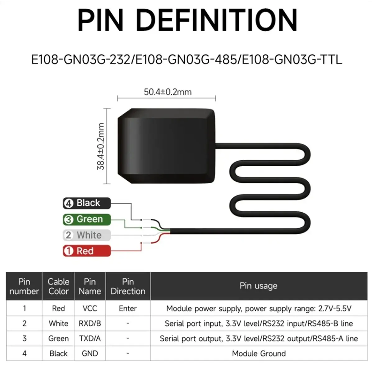 (A23G) GNSS 모듈 다중 모드 위성 위치 탐색 BDS GPS GLONASS E108-GN03 시리즈 저전력 소비 소형 A
