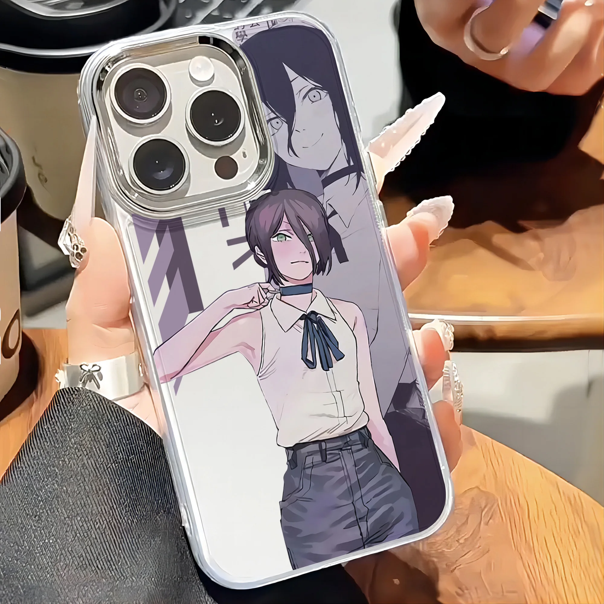 Anime Chainsaw Man Inspired Phone Case - Stylish Design