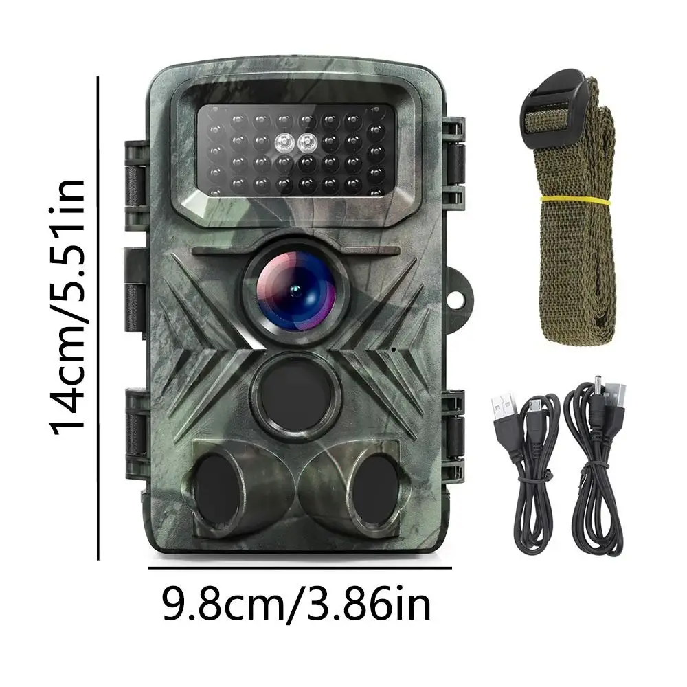 IP54 방수 적외선 야생동물 트레일 카메라 자동 고속 적외선 트리거 야생동물 야간 투시 사진 트랩
