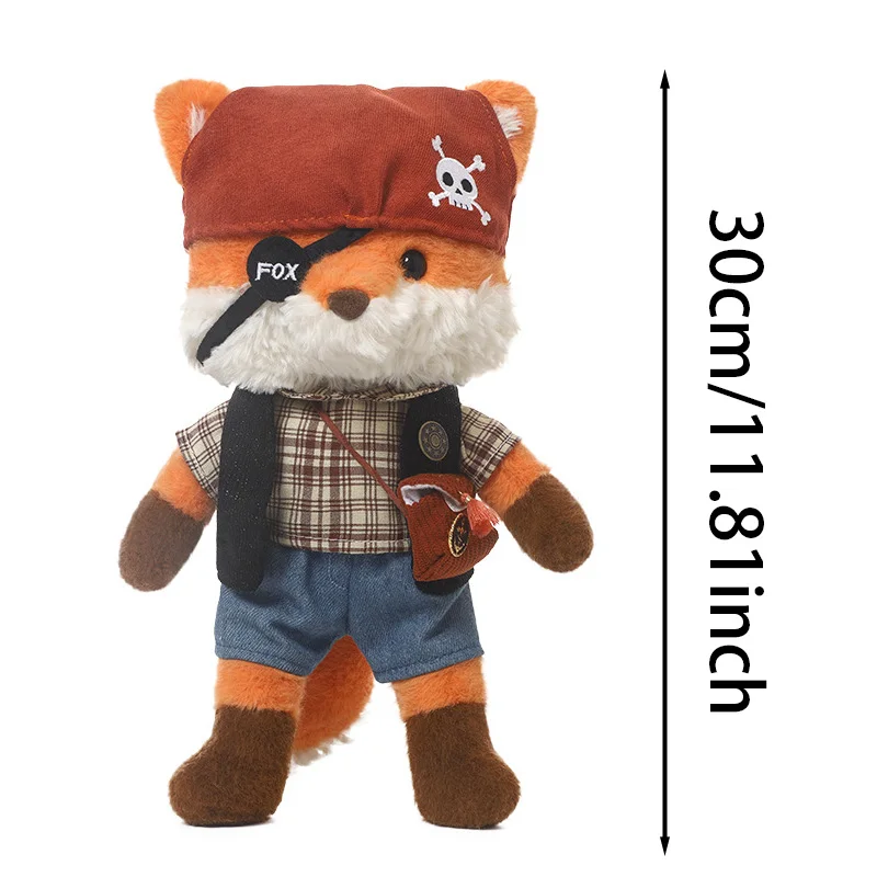 الثعلب القرصان الصغير - دمية محشوة فاخرة