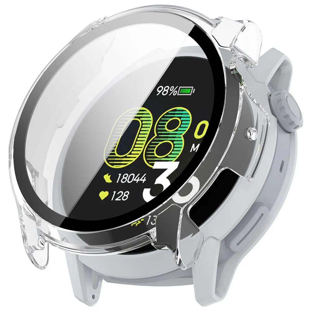 Durable Glass Screen Protector and Frame Case for Smartwatches – Tempered Glass Protective Bumper Cover