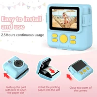 kids camera instant print 1080P Portable Kids Camera with  32GB Card3 and Rolls Photo Paper , Perfect Gift for Toddlers - Image 5
