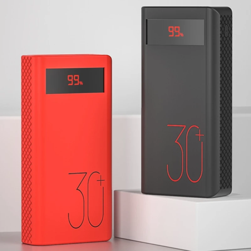 Romoss 8P/8P + 30000mAh 보조베터리 충돌 방지 미끄럼 방지 배터리 충전기 Sl 용 케이스 용 부드러운 실리콘 보호