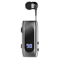 K55 Band Clip Single-ear Bluetooth Headphones LED Display Tws for Android &IOS Earphones & Headphones Hd Calls Business Headsets 6