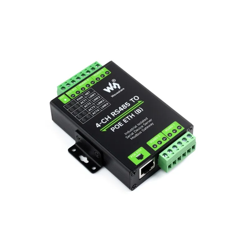 Módulo Serial Isolado Industrial Canais Rs485 para Servidor Ethernet Rj45 ch Canais Rs485 Operação Independente - Imagem 6