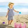 Play Sand Indoor Sand Mold Set Colorful Play Sand Sensory Sand With Inflatable Cushion Base Playful For Boys Girls Toddler 2