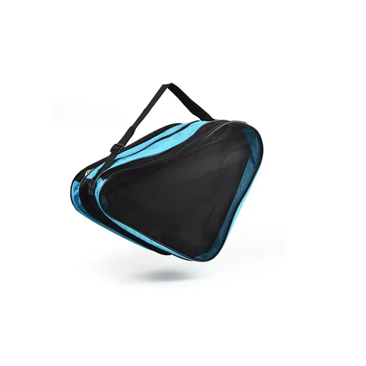 Children's Triangle Roller Skate Shoes Sports Package Ice Skating Sneakers Single Shoulder Three-layer Bags Kids Adults