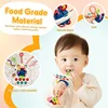 Development Baby Rattle Teether Toys Montessori Silicone Pull String Games Baby Toys 1 Year Teething Toys For Babies 6 12 Months 5