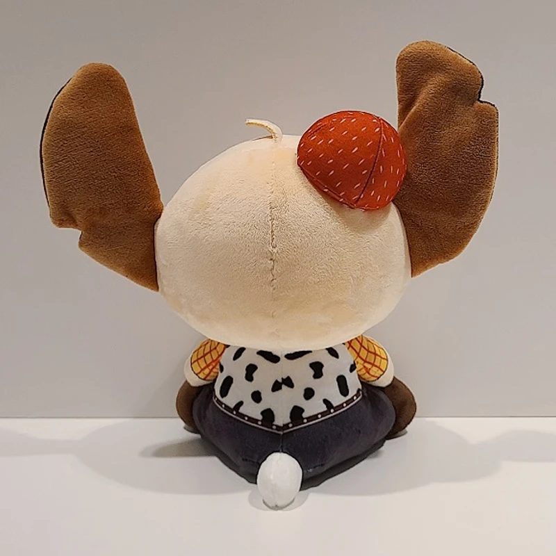 2023 Disney Woody Stitch Plush Dolls Anime Cute Cartoon Toy Lilo and Stitch Kawaii Plushie Stuffed Toys Birthday Gifts for Kids 3