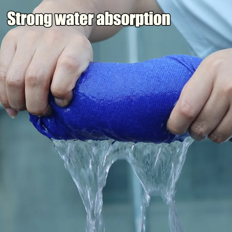 극세사 자동차 세척 타올, 물 흡수 및 빠른 건조, 자동차 특수 청소 타월, 자동차 화장품 액세서리, 160x60cm