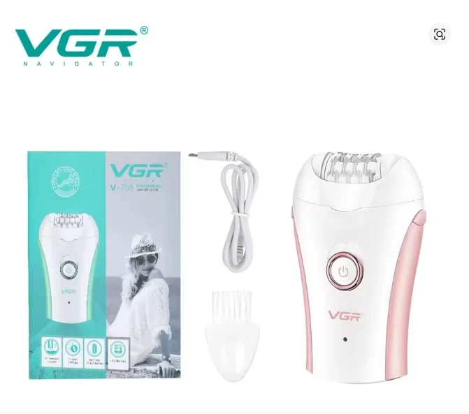 VGR V-705 ماكينة تشذيب الشعر المريحة، جهاز إزالة ا...