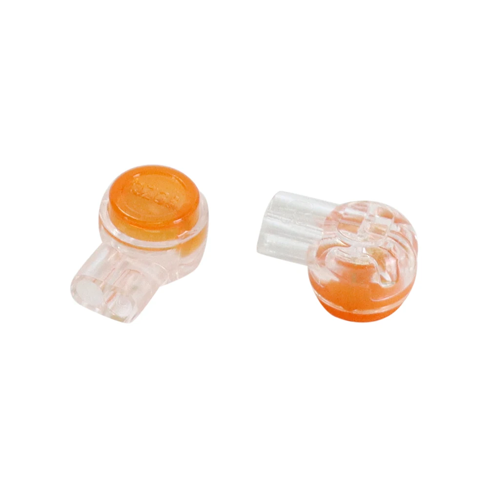 200PC 압착 연결 단자 K1 커넥터 단자, 방수 와이어링 이더넷 케이블, 전화 코드 0.4-0.7mm, Rj45