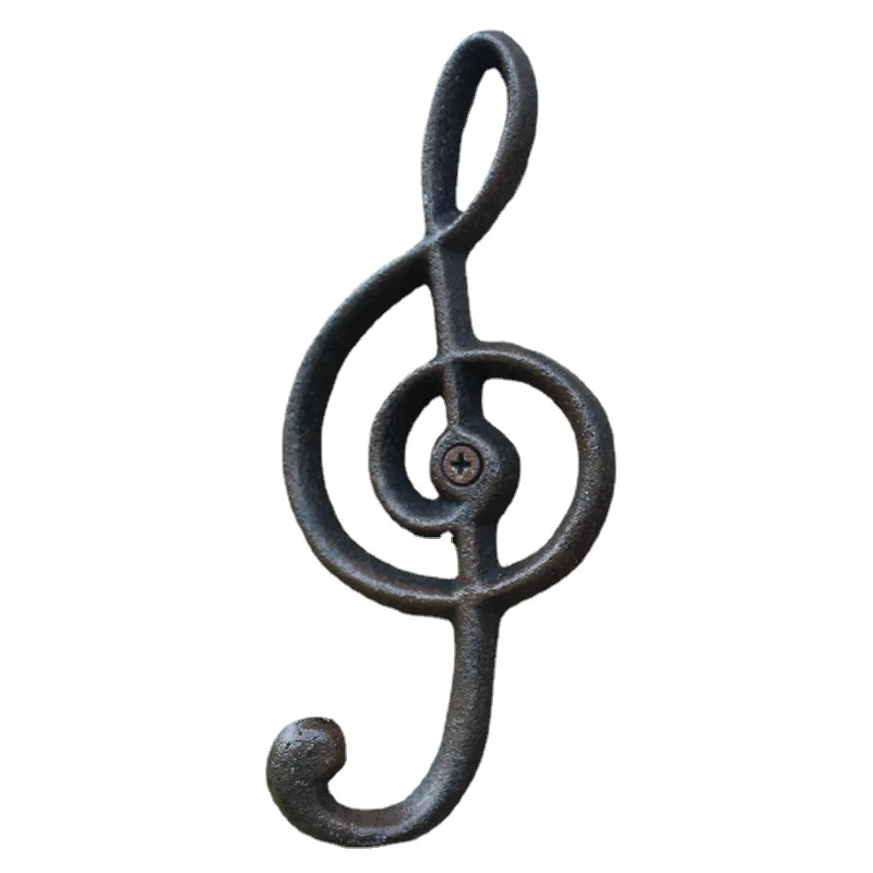 European crown retro cast iron forged coat hook coat decoration wall decoration outdoor home metope accessories 1pcs wall mount hooks multi purpose hooks metal hook antique hooks