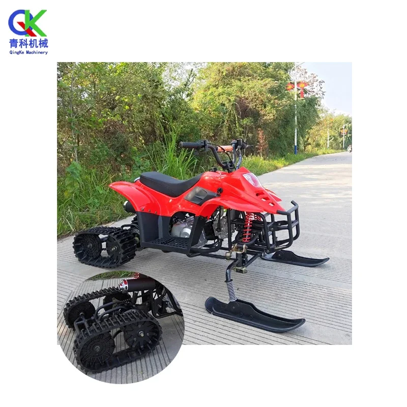 Ski Bike Snowmobile Crawler Outdoor Snowmobile Ice Motorcycle Snow Walking Scooter Electric/Petrol