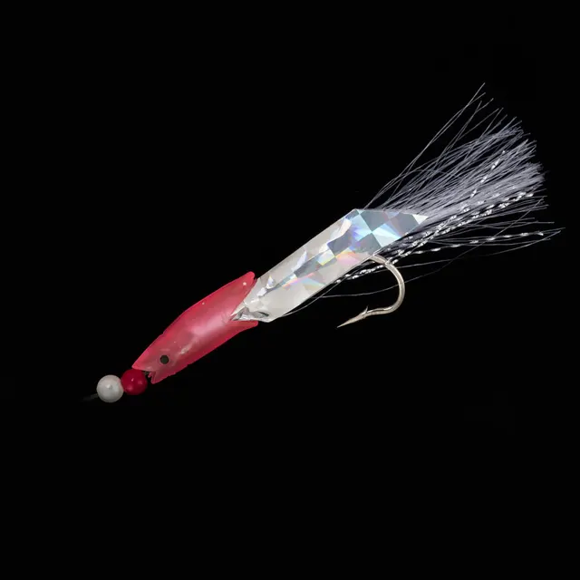 Fishing Feather Rig Mackerel Barbed Hook Cod Lure Sea Fishing with