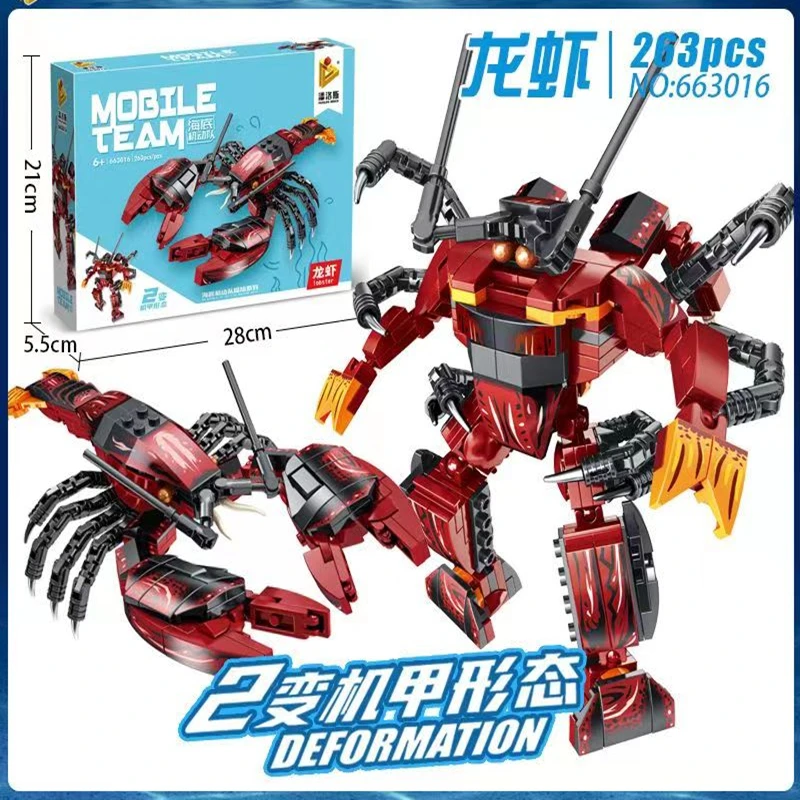 

Compatible Le Marine Museum Shark Blue Whale Dolphin Building Block Educational Assembled Brick Toy Go Seabed World Kid Souptoys