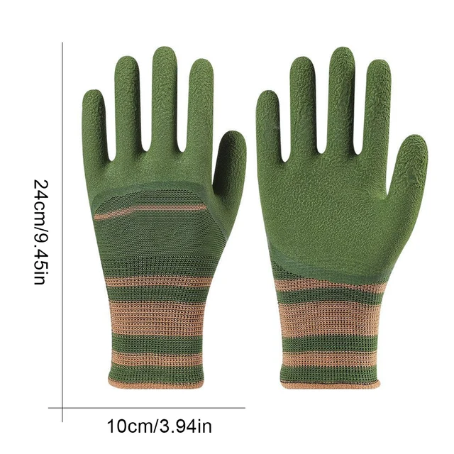 1-3Pair Gardening Gloves Thorn Proof Rose Pruning Garden Glove Breathable Protection Waterproof Work Garden Gloves for Women/Men 4