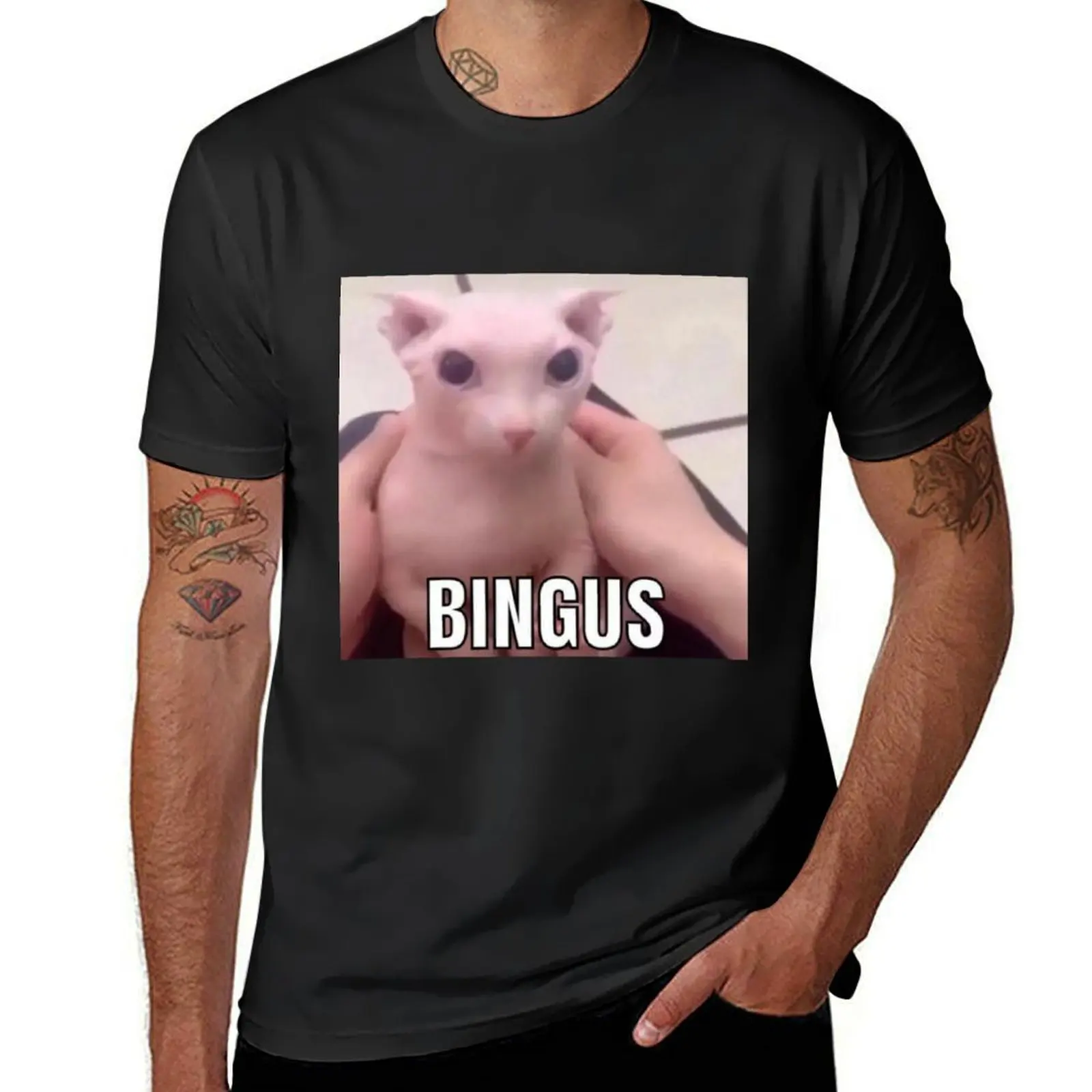 

Bingus T-Shirt for a boy hippie clothes mens graphic t-shirts