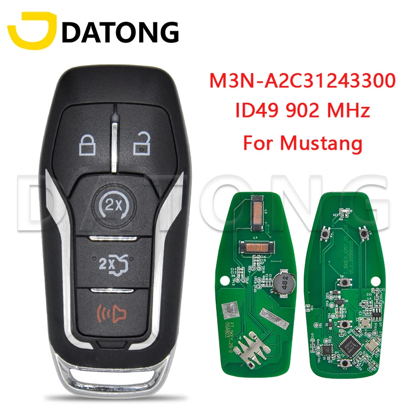 Car Remote Key For Ford Fusion Explorer Edge Mustang 2013-FCC:M3N-A2C31243300 902MHz ID49