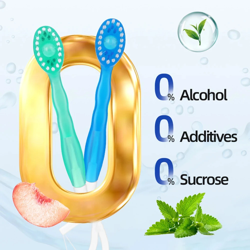 휴대용 5in1 여행용 칫솔 세트 일회용 개별 포장 치약 혀 클리너 치실 키트 성인 및 어린이용