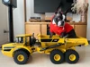 XDRC A40G 1/14 RC Hydraulic Articulated Truck Metal Dumper Car Remote Control Model Lights Sounds Toys Christmas Gifts TH18405 1