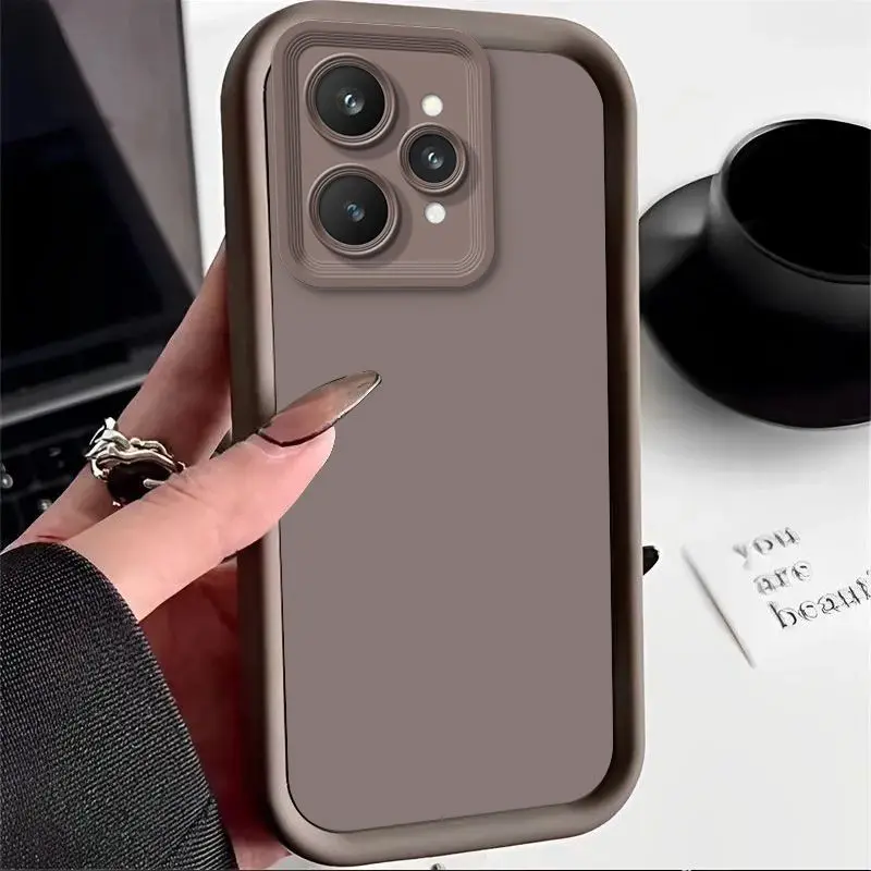 Luxury Soft Matte Silicone Back Cover Phone Case