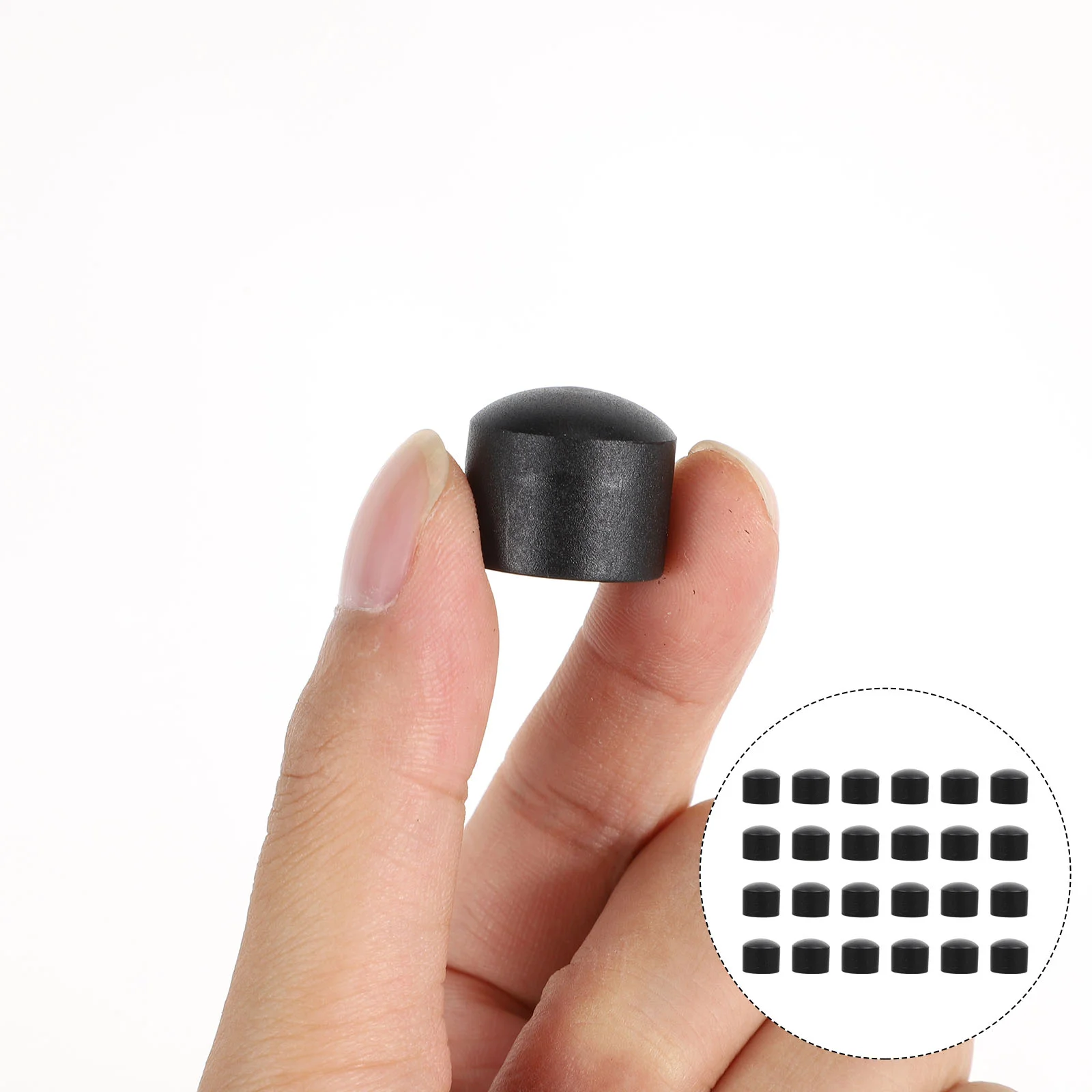 24 Pcs Football Machine Cap Foldable Foosball Table Accessories Caps Feet Covers Protector
