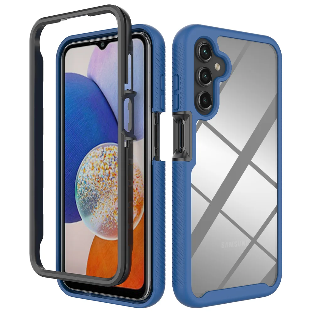 thumbnail image 1 of Hybrid Rugged Armor Shockproof Phone Case For Samsung Galaxy A15 A25 A35 A55 A05S A04S A14 A24 A34 A54 5G TPU Plastic Back Cover, 1 of 5