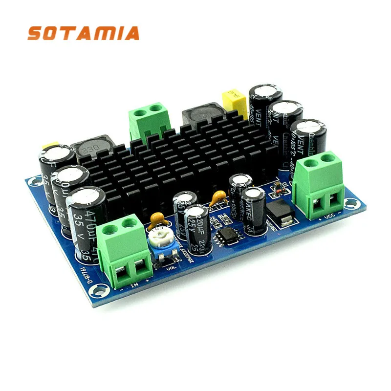 

SOTAMIA TPA3116D2 Power Amplifier Audio Board 150W Amplificador Mono Digital Sound Amplifier DC12-26V Speaker Home Theater DIY