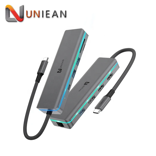 i-Tec Thunderbolt 3 / USB-C 4K HDMI LAN Nano Hub grey