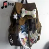 Student Schoolbag Canvas Backpack Women Gothic Punk Spicy Girl Vintage Bag Large Capacity Computer Backpack Y2k Girl bag tote 2