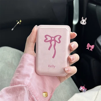 Funda magnética de cuero para teléfono móvil / tarjetero 1