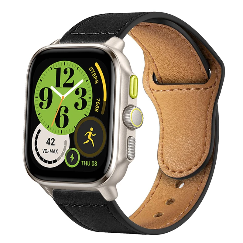 

Ремешок кожаный для Amazfit Bip 3/3 Pro, 20 мм, 22 мм