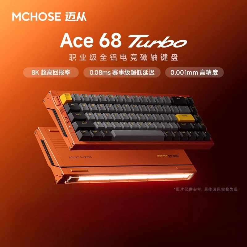 MCHOSE Ace68 Turbo Magnetic Switch Gaming Keyboard 16K Return Rate