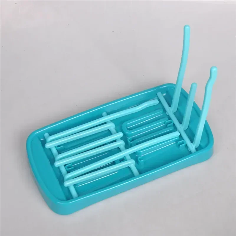 Bottle Dry Rack Baby Bottle Drain Drying Racks Blue Pink Baby Cleaning Dryer Drainer Storage Drying Rack bottle drying rack baby bottle drying rack feeding bottle drying rack