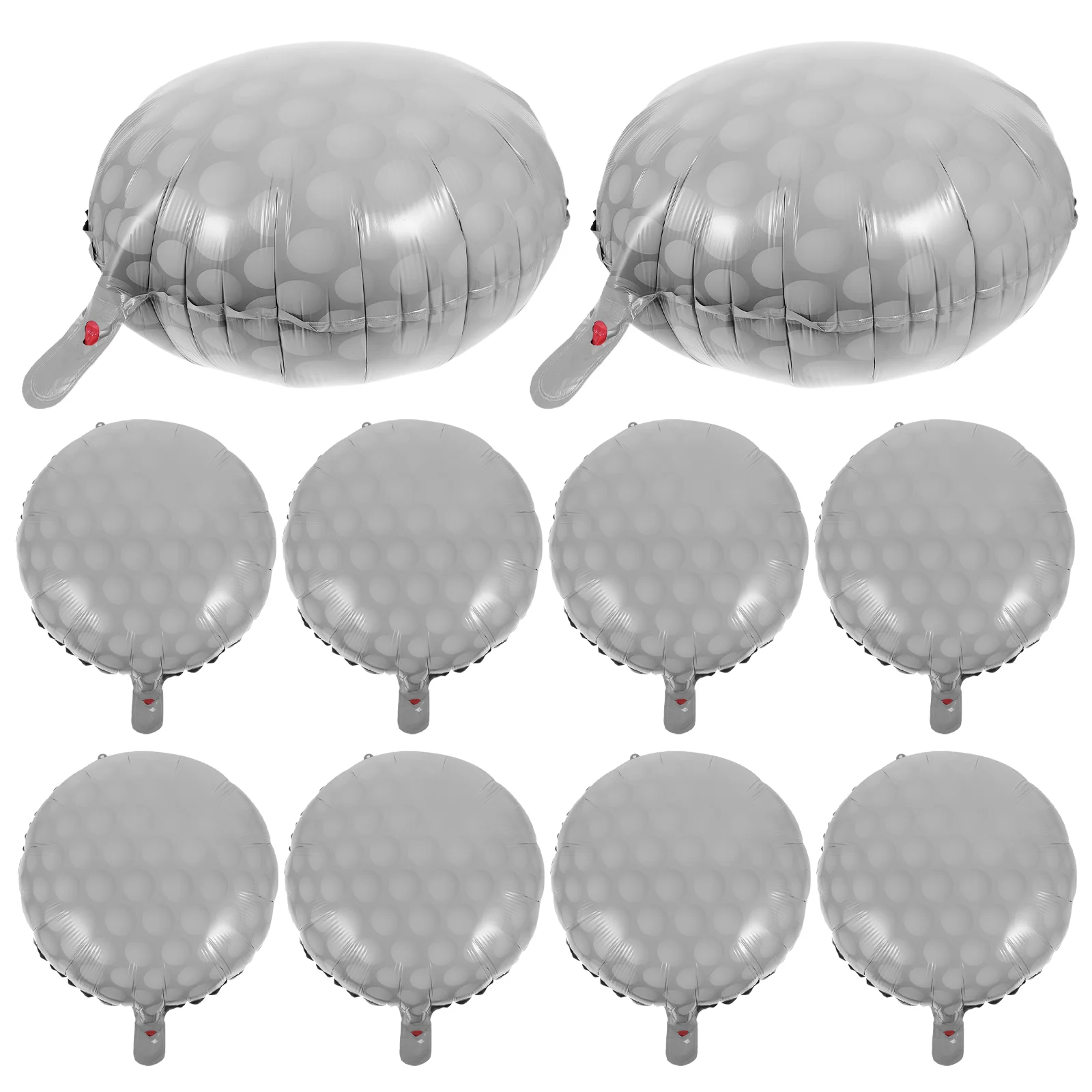 

10 Pcs Golf Ball Balloon Wedding Decorations Festival Baseball Balloons Aluminum Film Decorative Party Scene Supplies Birthday