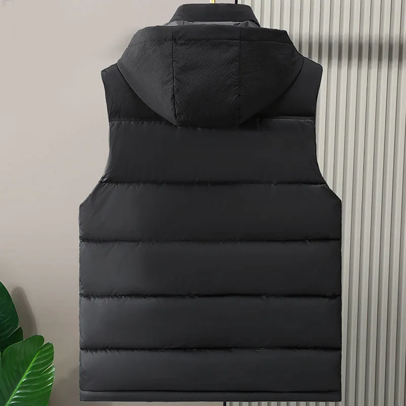 Plus Size 145kg Autumn Winter 8XL Large Size Vests 7XL 6XL Loose Sleeveless Jackets 4