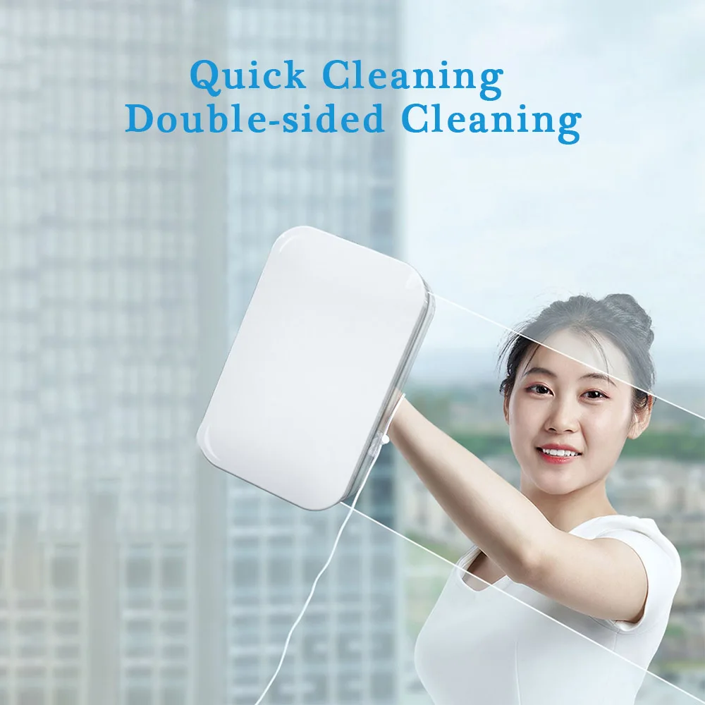 Magnetic Window Cleaner Wiper Double Side Magnetic Glass Brush For Washing Windows Household Cleaning Tools window cleaning brush,window cleaner