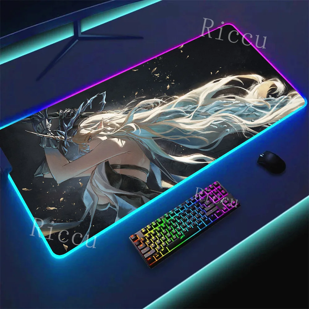 Extra Large RGB HD Kawaii Non-slip Gaming Mouse Pad