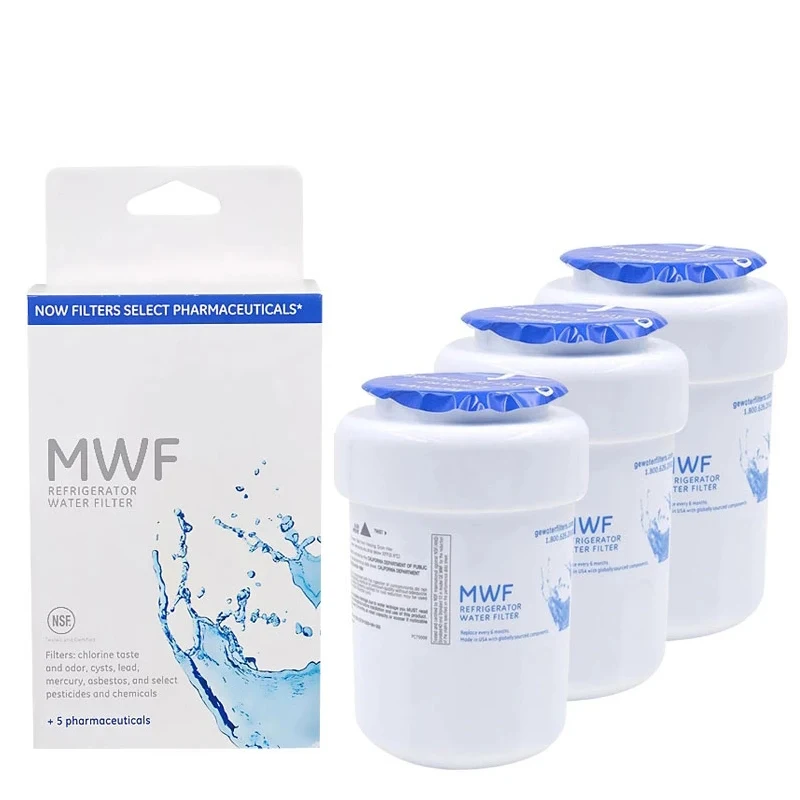 

Replacement GE MWF Refrigerator Water Purifier Filter Element MWFP ,MWFA,GWF,HDX FMG-1,WFC1201, GSE25GSHECSS, PC75009, RWF1060