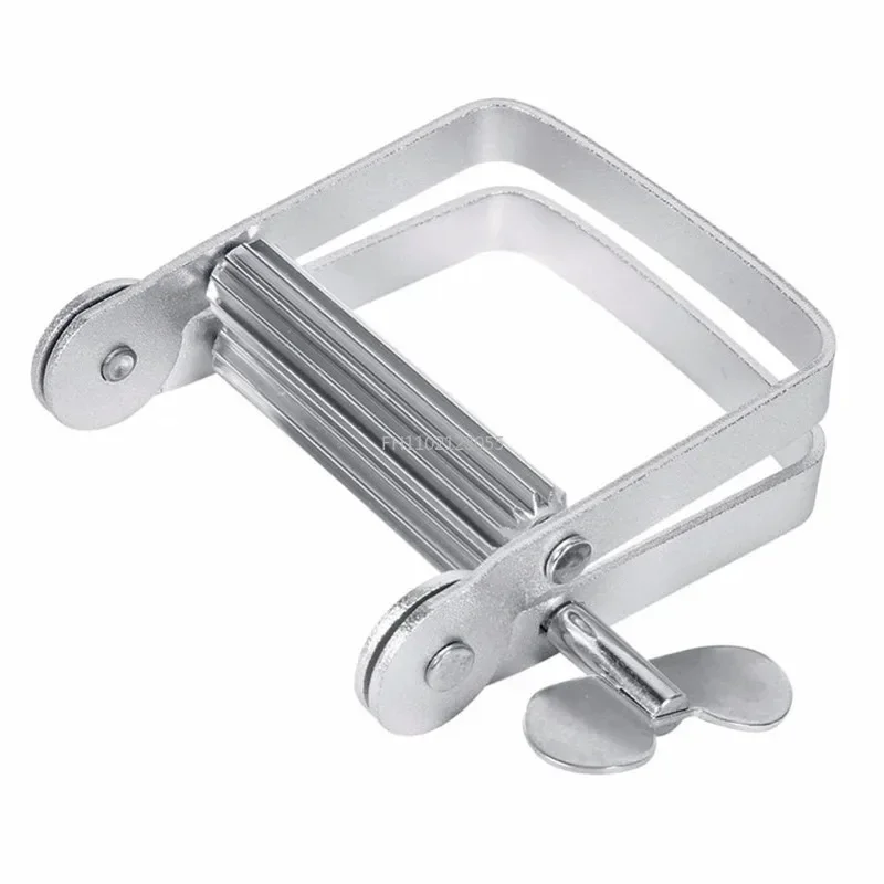 Lazy Toothpaste Dispenser Oil Paint Extruder Hair Color Dye Cosmetics Wringer Bathroom Accessories Rolling Toothpaste Squeezer