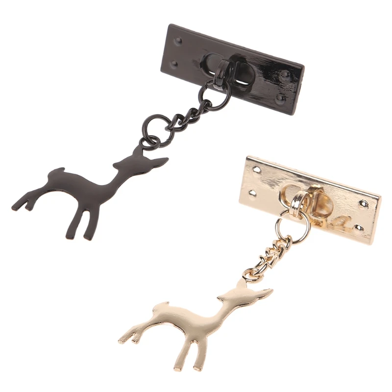 

Deer Pendant Metal Decoration for DIY Handbag Craft Shoulder Bag Hardware