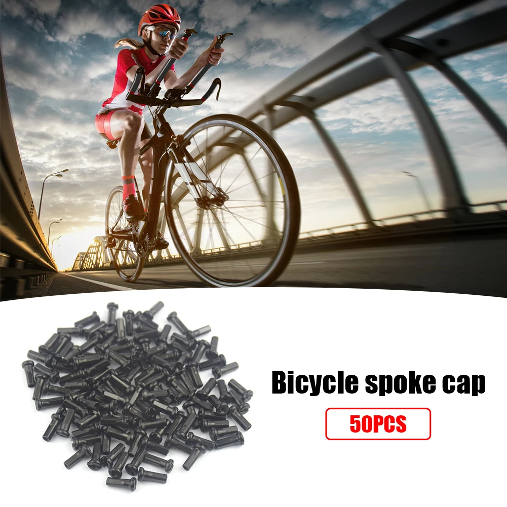 Bike Spokes Nipples MTB 14G 2.0mm Aluminum Alloy 50pcs