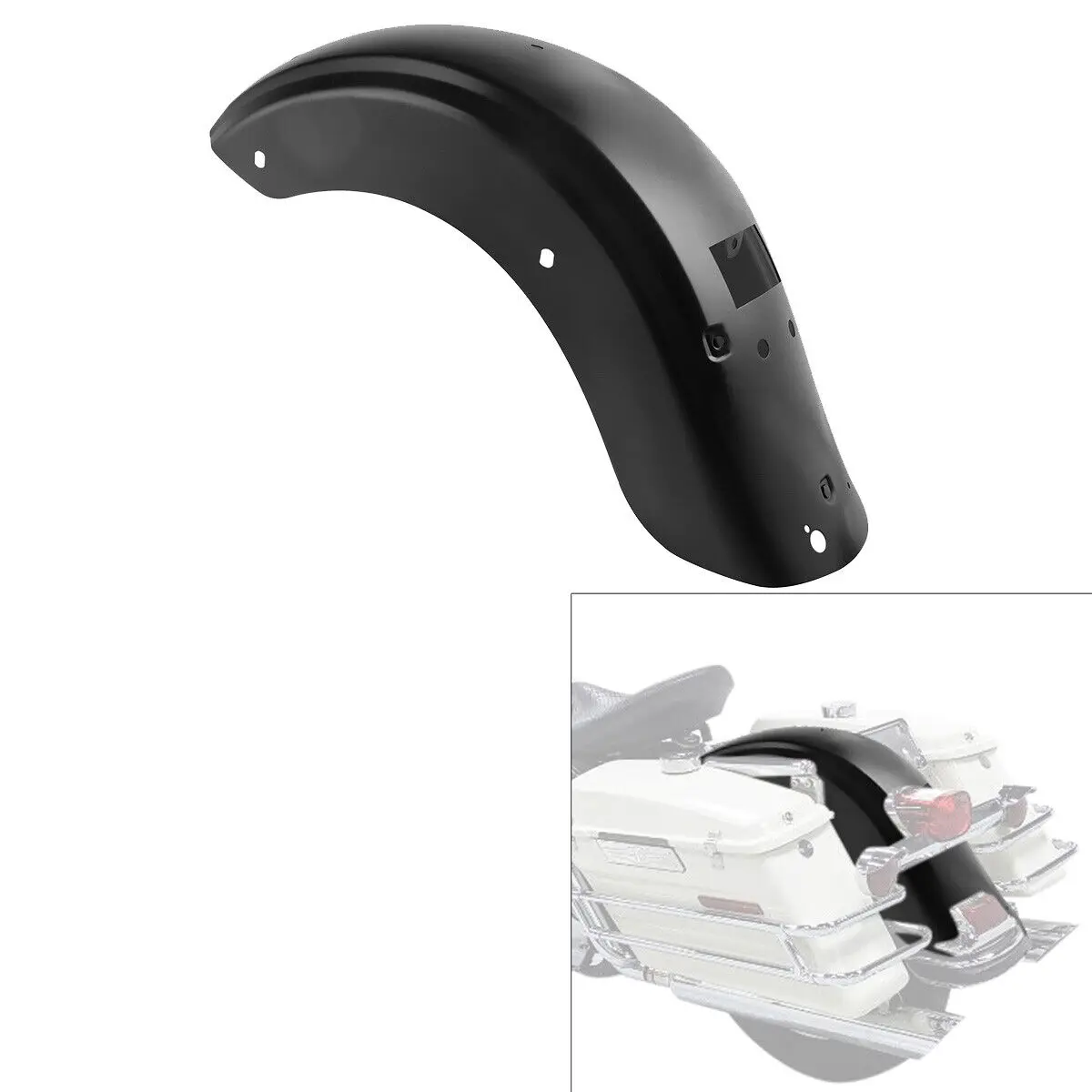 

Заднее крыло мотоцикла для Harley Touring Road скользящий Electra Glide Street Glide Road King 2009-2023 2021 2023 18 неокрашенное