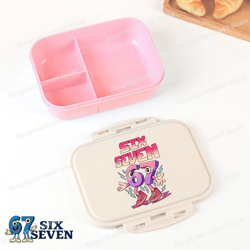 Cute Cartoon Lunch Box - Large Capacity Portable Bento Case for Kids, Students, and Picnics
