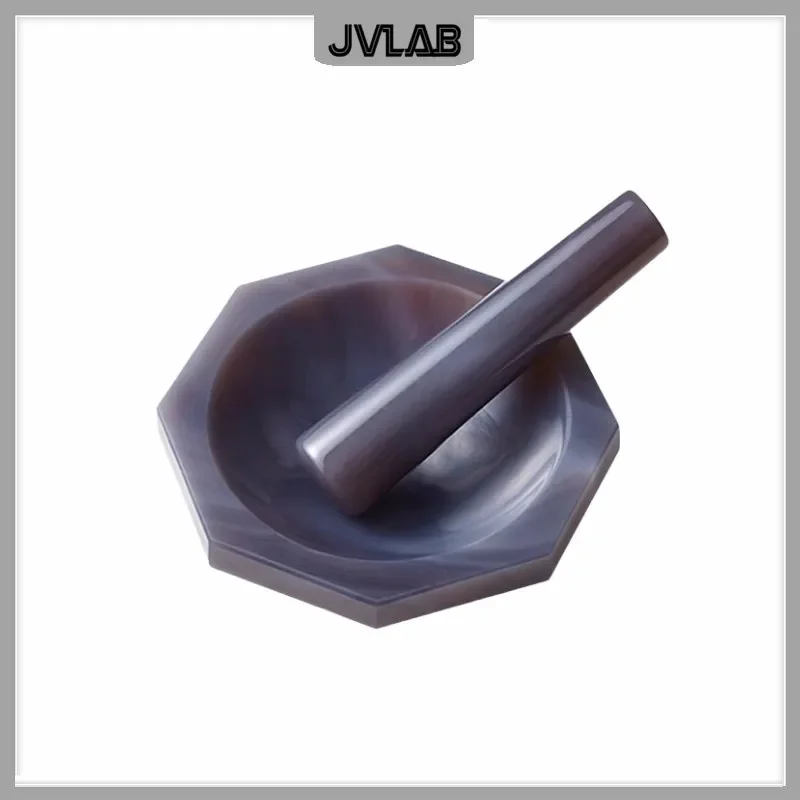 

Agate Mortar Grade A Natural Agate Bowl with Pestle use for Laboratory Grinding Inner Diameter 30 50 70 100 120 130 mm