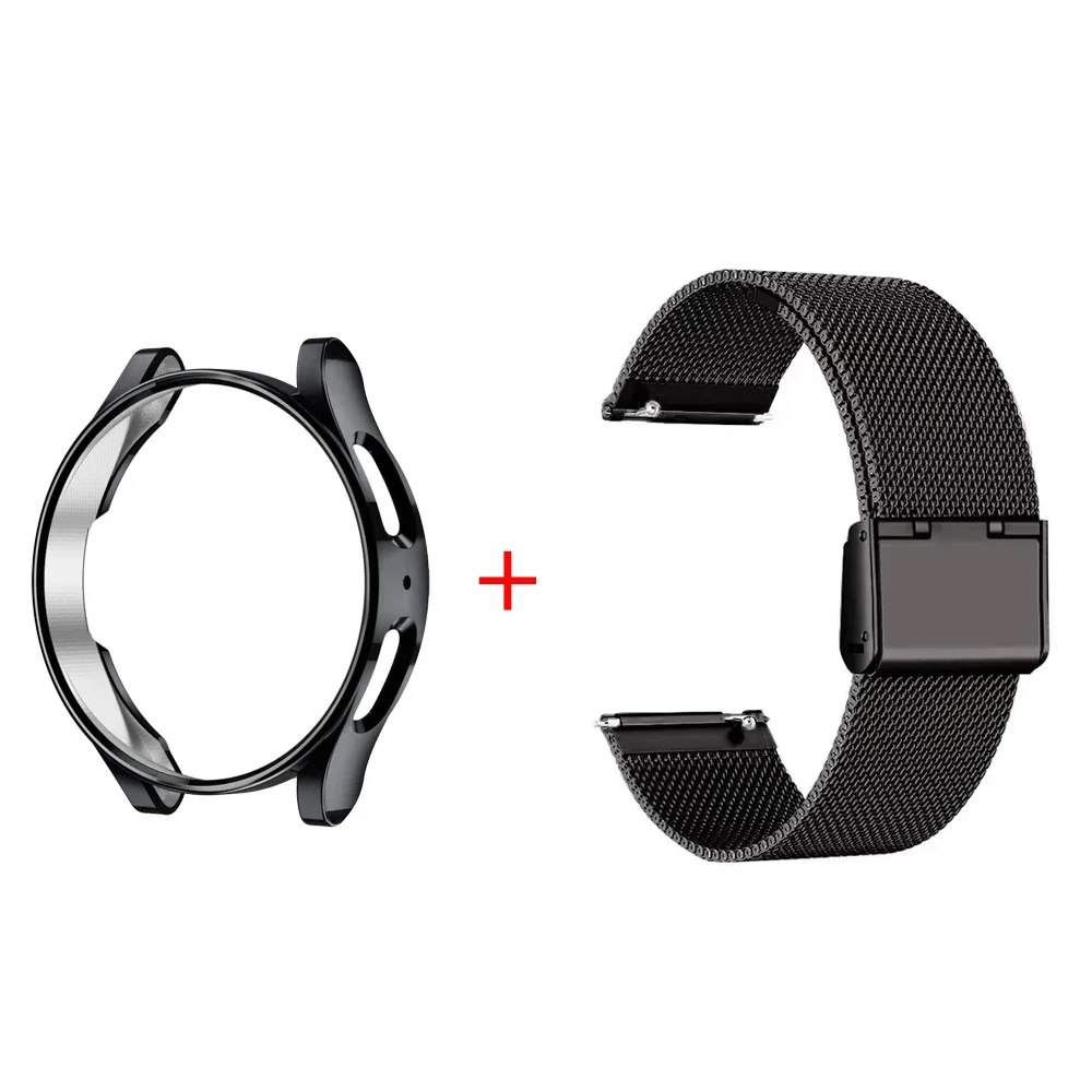 Enhanced Protective Stainless Steel Band with Screen Protector