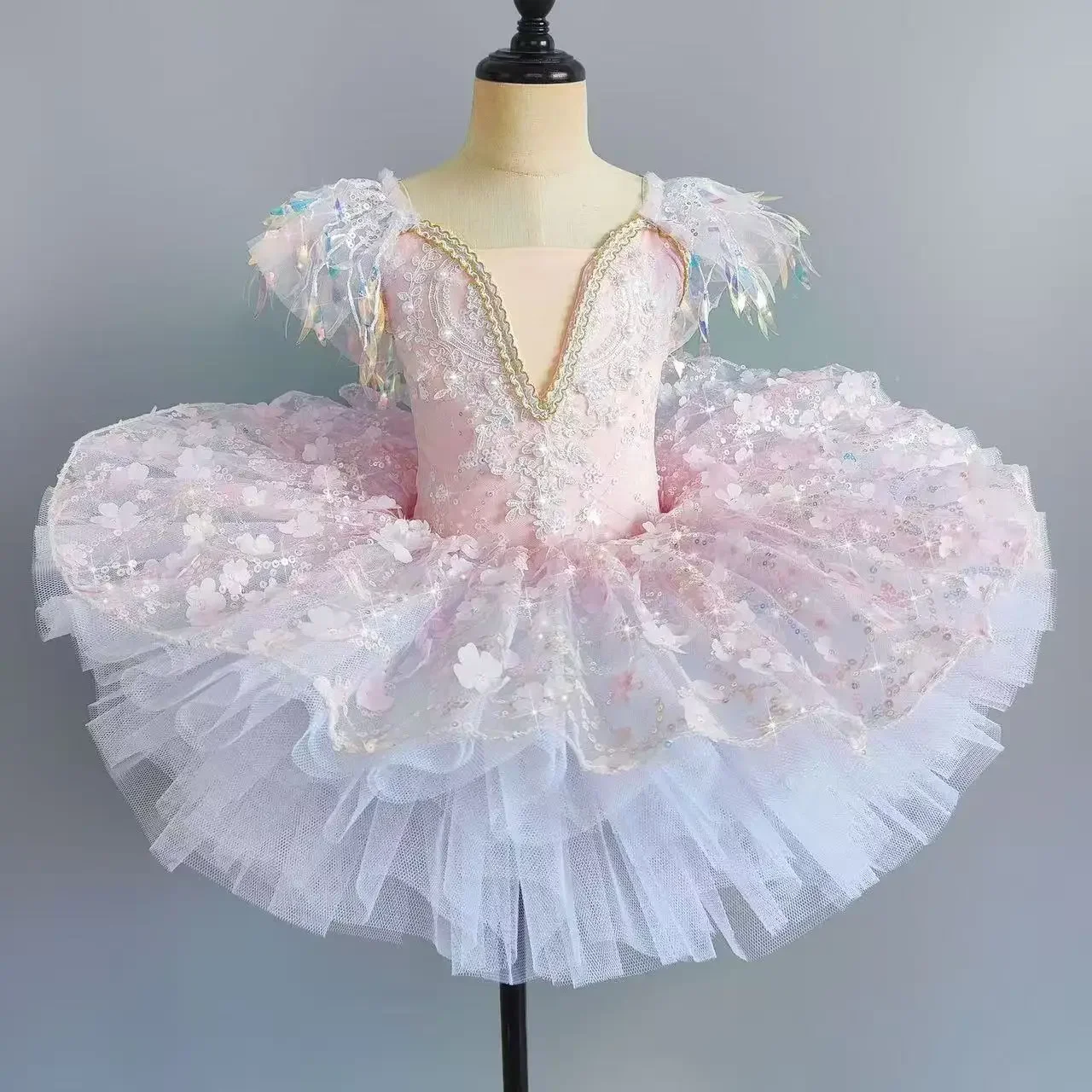 الصيف الأطفال فستان الباليه الأميرة تظهر الرقص توتو ملابس الطفل Vestidos زي الاطفال رداء fille الزي الفتيات فساتين غير رسمية