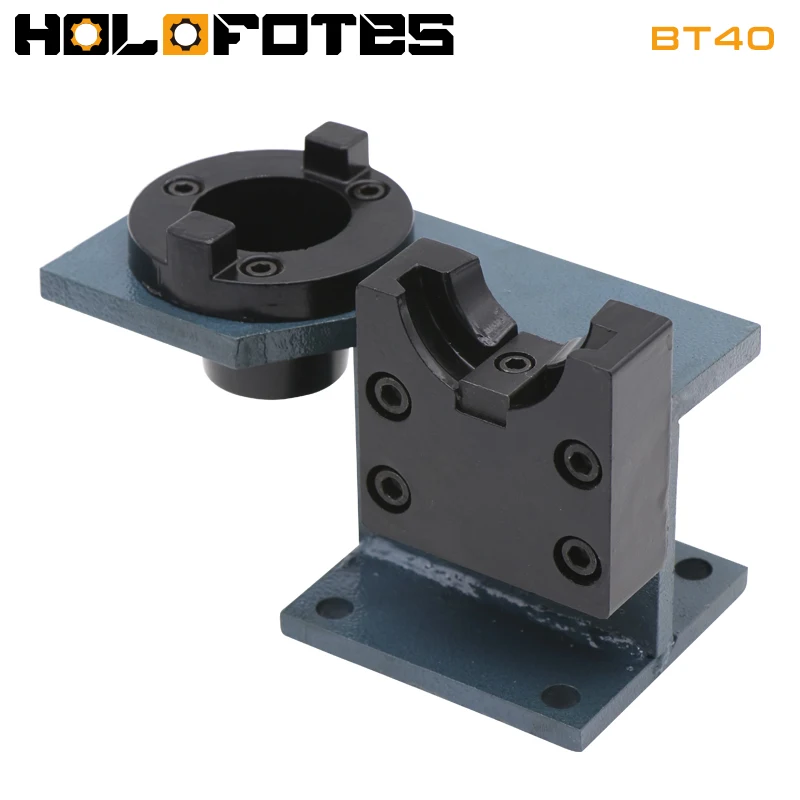 

BT40 Tool Holder Tightening Fixture Cast Iron Aluminum Base Horizontal Vertical Wear-resistant High Hardness CNC Milling Machine