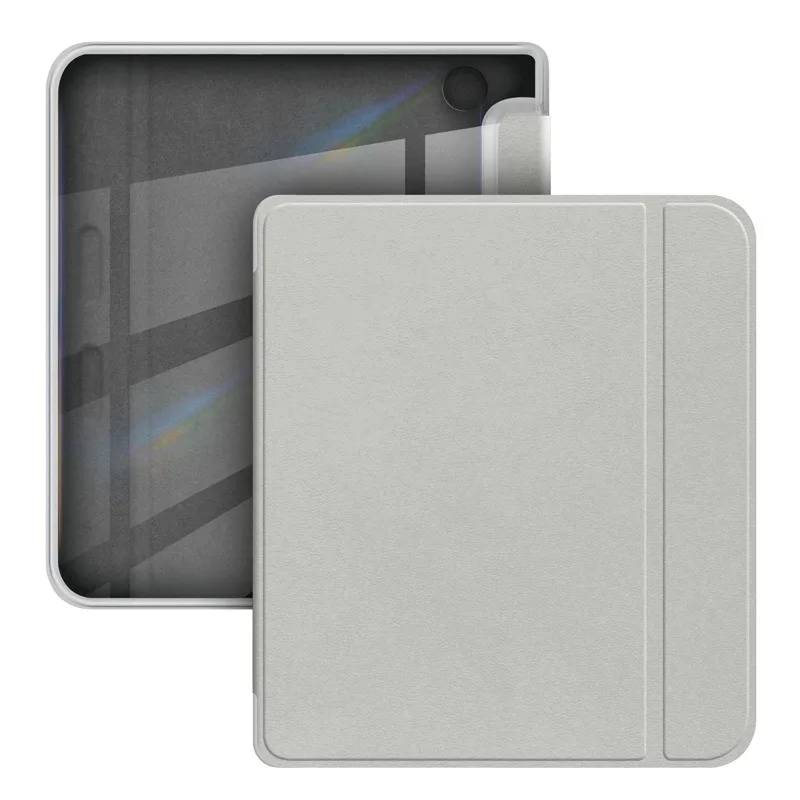 Acrylic Magnetic Smart Cover with Soft TPU Back